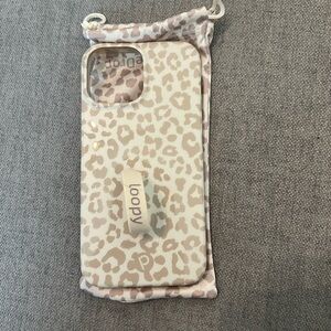 Loopy Case Wild Pattern Phone Cover - Cream and Tan